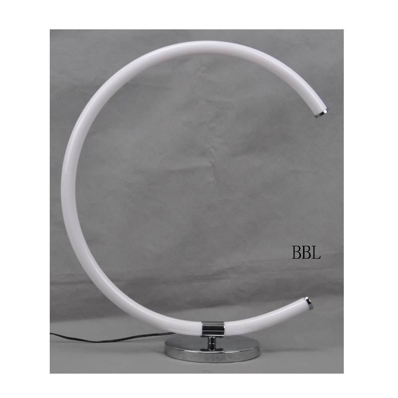 Lampa lampa LED le feadán cruth C aicrileach